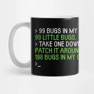 99 bugs in the code Mug